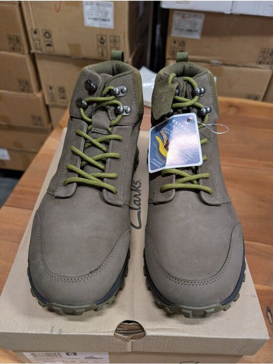 Clarks ATL Trek Up Waterproof Stone Nubuck Outdoor Boots Mens Size 11 main image 8